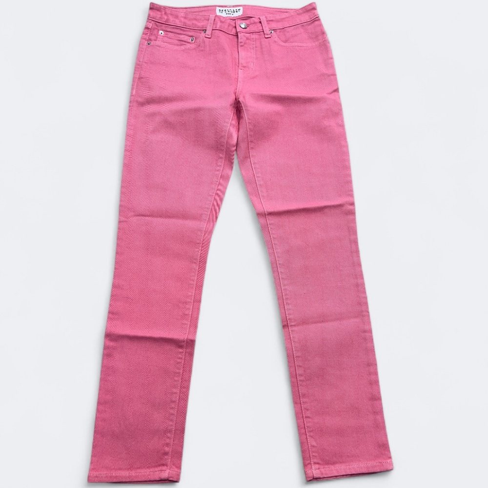 Derek Lam 10 Crosby Jeans Womens‎ 27 Pink Straight Leg 5-Pocket Denim Pants